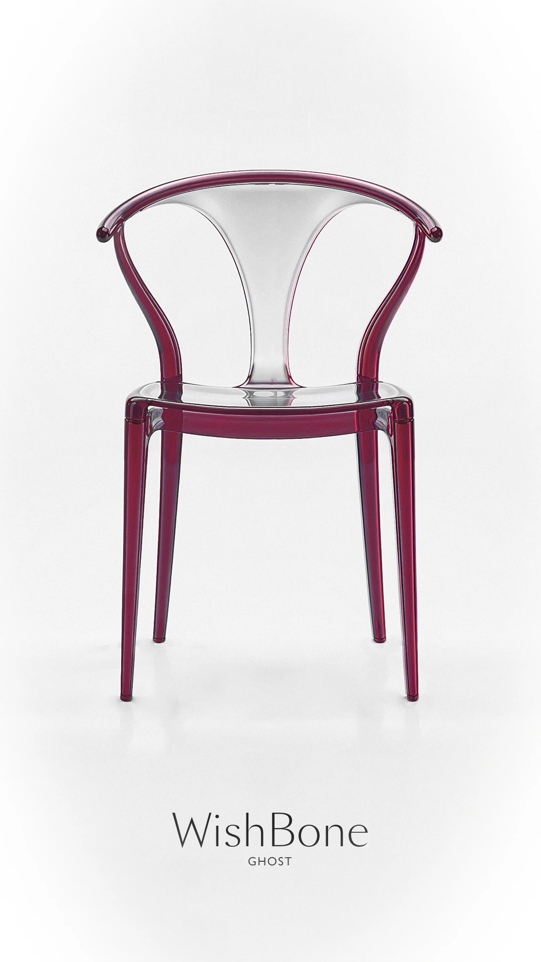 WishBone Ghost Chair